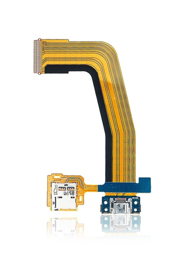 [107082014230] Connecteur de charge avec nappe et lecteur carte SD compatible SAMSUNG Tab S 10.5" T800 - T805