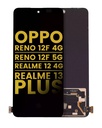 Bloc écran OLED sans châssis pour OPPO Reno 12F - Realme 12 4G et 5G - Realme 13 Plus - Reconditionné - Toutes couleurs
