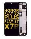 Bloc écran LCD avec châssis pour HONOR Play 50 Plus - Play 8T - X7B - 90 Smart - Reconditionné - Toutes couleurs