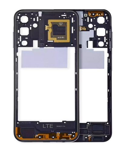 Châssis intermédiaire pour SAMSUNG A15 5G - A156 2023 - Brave Black