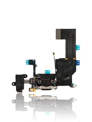 Connecteur de charge pour iPhone 5C - Noir