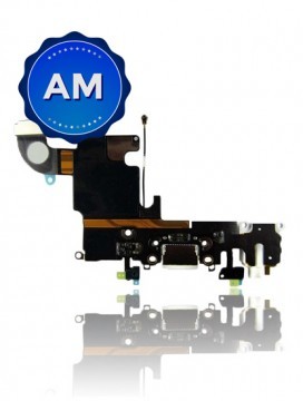 Connecteur de charge avec nappe pour iPhone 6S - Aftermarket - Or - Or Rose