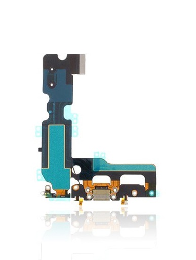Connecteur de charge avec nappe pour iPhone 7 Plus - Aftermarket - Argent