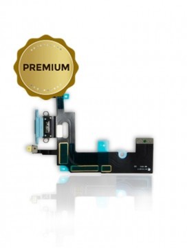 Connecteur de charge avec nappe pour iPhone XR - Premium - Bleu