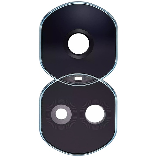 Lentille caméra arrière avec support pour HONOR 90 Lite - Cyan Lake