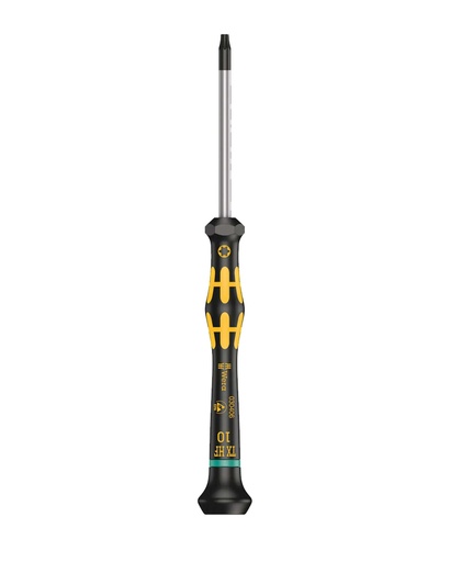 Tournevis Torx T10 x 60 MM avec fonction maintien de vis - Manche Kratform Micro ESD - Série 1567 - Wera