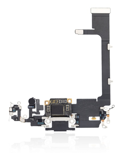 Connecteur de charge avec nappe pour iPhone 11 Pro - Premium - Gris Sidéral