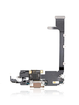 [107082069252] Connecteur de charge compatible iPhone 11 Pro Max - Premium - Or