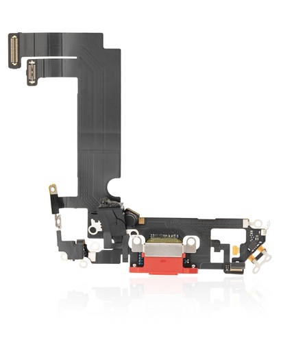 Connecteur de charge pour iPhone 12 Mini - Premium Rouge
