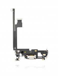 [107082082927] Connecteur de charge compatible iPhone 12 Pro Max - Premium - Argent