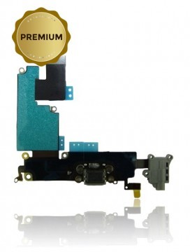 Connecteur de charge avec nappe pour iPhone 6 Plus - Premium - Gris sidéral