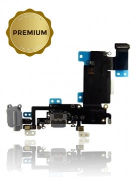 Connecteur de charge avec nappe pour iPhone 6S Plus - Premium - Argent