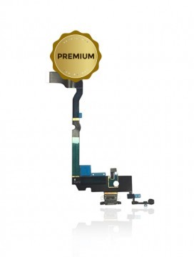 Connecteur de charge avec nappe pour iPhone XS Max - Premium - Gris sidéral
