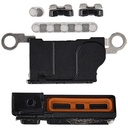 Lot de 10 grilles antipoussière de micro et haut-parleur pour iPhone 16 - Titane blanc