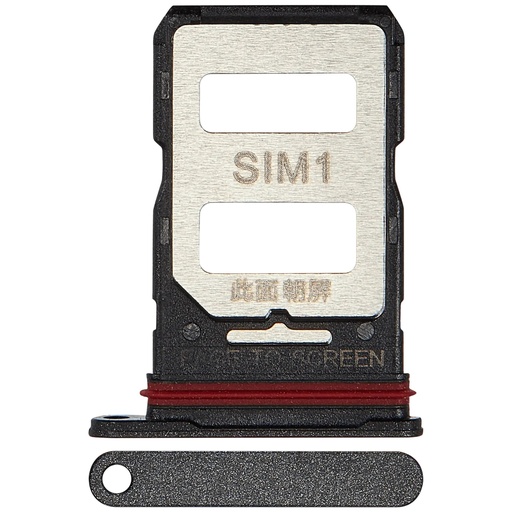Tiroir Double SIM pour XIAOMI 13T et 13T Pro - Noir