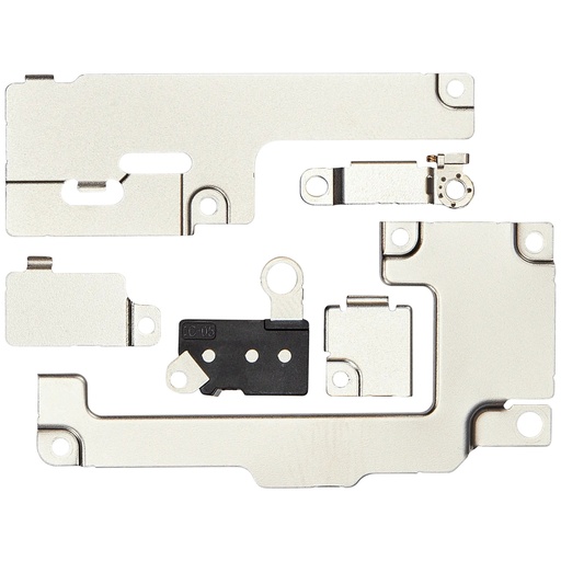 Petit support métal sur carte mère pour iPhone 16