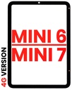 Vitre tactile pour iPad Mini 6 et iPad Mini 7 Version LTE - Séparation du verre nécessaire  - Aftermarket Plus - Toutes couleurs