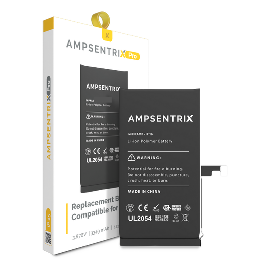 Batterie pour iPhone 16 - AmpSentrix Pro