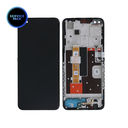 Bloc écran LCD avec châssis pour OPPO Reno 4Z 5G - et A92s - SERVICE PACK - Noir