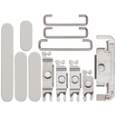 Boutons Power-Volume-Switch pour iPhone 16 Pro et 16 Pro Max - Titane naturel