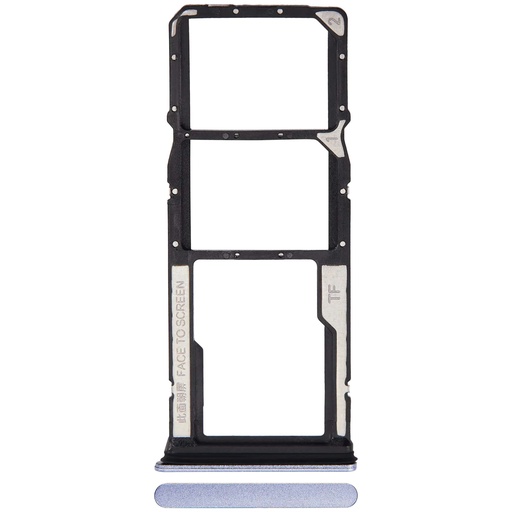 Tiroir Double SIM pour pour XIAOMI Redmi 13R - Violet