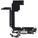 Connecteur de charge avec nappe pour iPhone 15 Pro Max - Aftermarket Plus - Titane Bleu