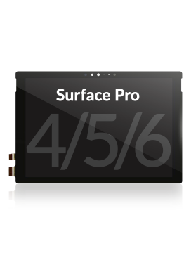 [107083001002] Bloc écran LCD sans châssis pour Surface Pro 4 (version 2) / Surface Pro 5 (1796) / Surface Pro 6 (1807) - Reconditionné