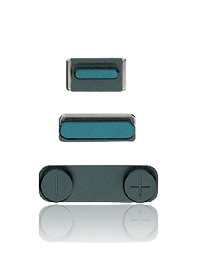 Kit de boutons - Power-Volume-Switch pour iPhone 5 - Noir