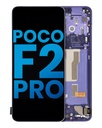 Bloc écran LCD avec châssis pour XIAOMI Poco F2 Pro - Aftermarket Incell - Violet Electrique