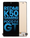 Bloc écran LCD sans châssis pour XIAOMI Redmi K50 Gaming et Poco F4 GT - Aftermarket Incell - Toutes couleurs