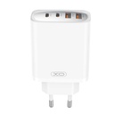 Chargeur mural XO - CE22 PD - 45W - 2xUSB-C et 2xUSB-A - Blanc