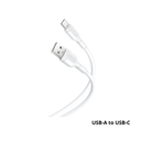 Câble USB-A vers USB-C - XO - NB212 - 1m - 2.1A - Blanc
