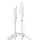 Câble USB-C vers USB-C - XO - NB-Q265B PD - 1m - 60W - Blanc