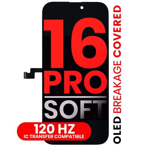 Bloc écran OLED pour iPhone 16 Pro - 120 Hz - XO7