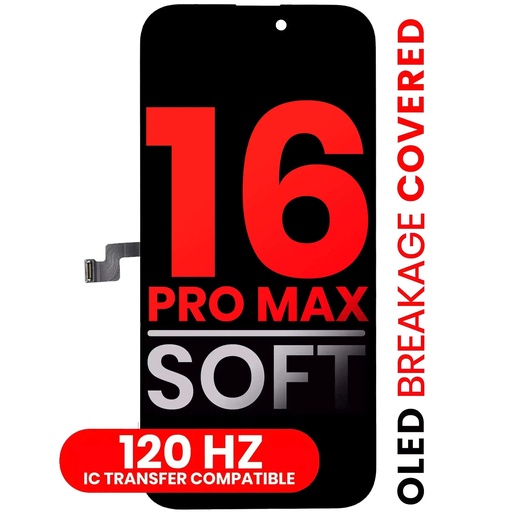 Bloc écran OLED pour iPhone 16 Pro Max - 120 Hz - XO7