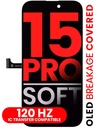 Bloc écran OLED pour iPhone 15 Pro - XO7 - Soft - 120 Hz