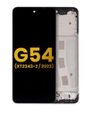 Bloc écran LCD avec châssis pour MOTOROLA Moto G54 (XT2343 / 2023) - Reconditionné - Toutes couleurs