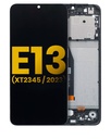 Bloc écran LCD avec châssis pour MOTOROLA Moto E13 2023 - Reconditionné - Toutes couleurs