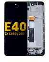 Bloc écran LCD avec châssis pour MOTOROLA Moto E40 2021 - Reconditionné - Toutes couleurs