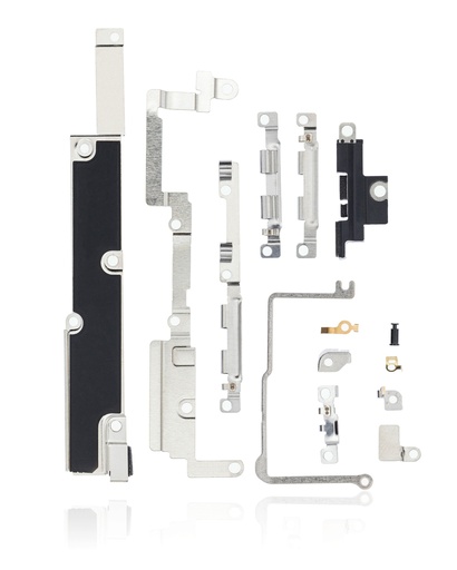 [107082001658] Kit complet de petit support en métal compatible pour iPhone X