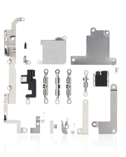 [107082001661] Kit complet de petit support en métal compatible iPhone XR