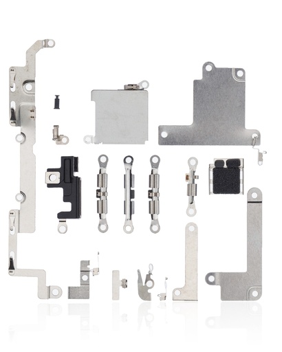 [107082001661] Kit complet de petit support en métal compatible pour iPhone XR