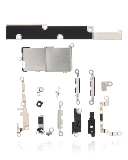 [107082001659] Kit complet de petit support en métal compatible iPhone XS