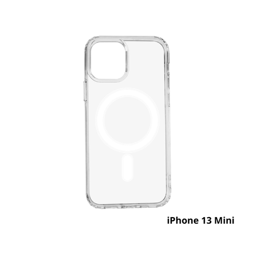 Coque Antichoc transparente 1,5mm Magsafe pour iPhone 13 Mini - 5,4" - Grande fente caméra