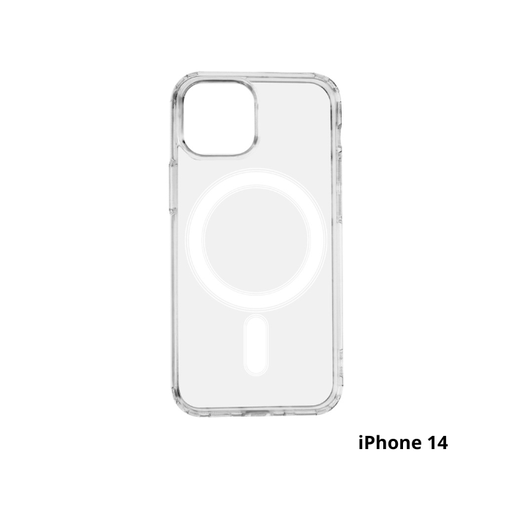Coque Antichoc transparente 1,5mm Magsafe pour iPhone 14 - 6,1" - Grande fente caméra