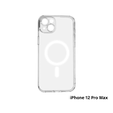 Coque Antichoc transparente 1,5mm Magsafe pour iPhone 12 Pro Max - 6,7" - Protection caméra