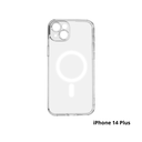 Coque Antichoc transparente 1,5mm Magsafe pour iPhone 14 Plus - 6,7" - Protection caméra