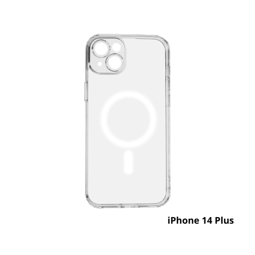 Coque Antichoc transparente 1,5mm Magsafe pour iPhone 14 Plus - 6,7" - Protection caméra