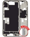 Châssis intermédiaire avec boutons Power et Volume pour iPhone 16 Pro - Version US - Grade A Occasion - Titane Blanc