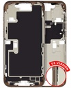 Châssis intermédiaire avec boutons Power et Volume pour iPhone 16 Pro Max - Version US - Grade A Occasion - Titane du désert